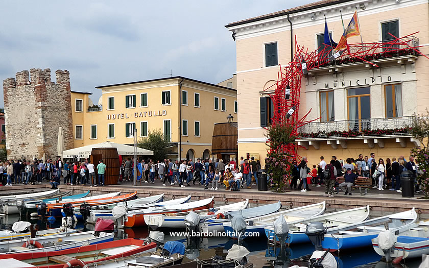 Bardolino Wine Festival at the end of the summer