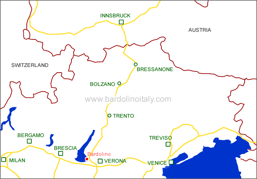 How to get to Bardolino
